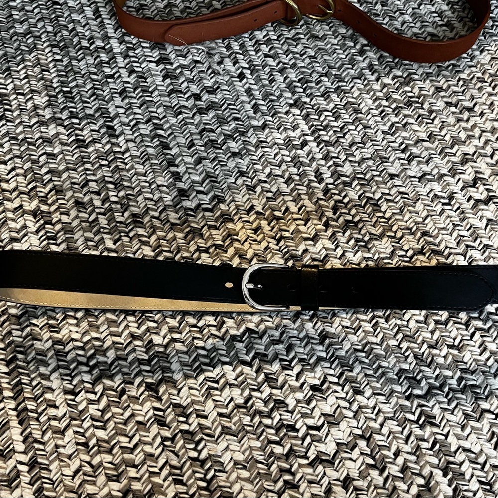 Women’s black belt, Sz Lg